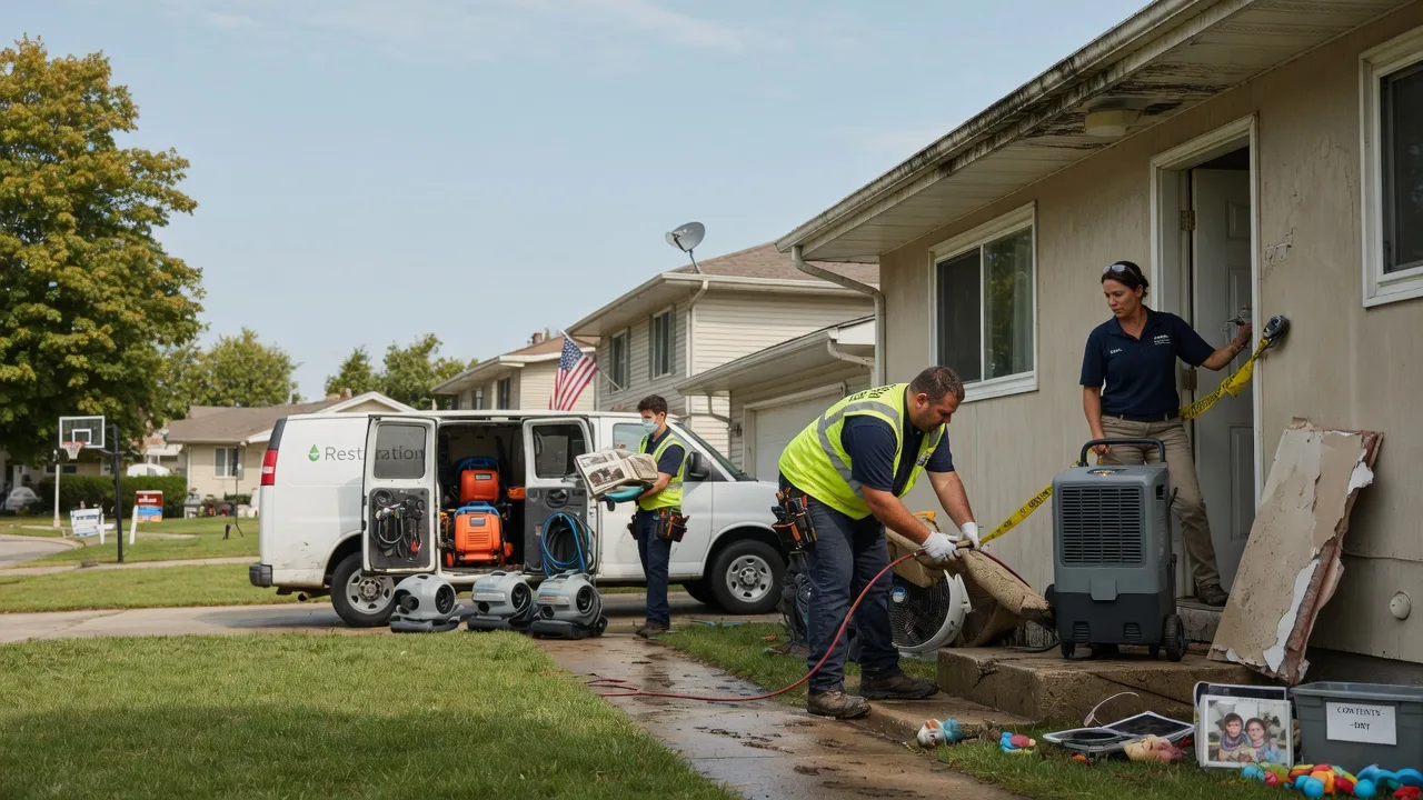 Water Damage Restoration in Park Forest, IL near me